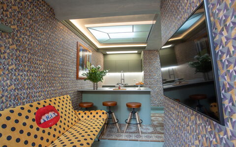 Belvedere Guastella B 4: Mur, Design Intérieur, Sol, Sol, Plafond, Meubles, Éclairage, Tuile, Mosaïque, Pièce
