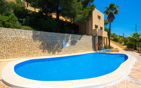 Sol Moraira: Bleu, Piscine, Recours, Mobilier De Jardin, Ombre, Hôtel, Eco Hôtel, Ville Resort, Tropiques, Villa