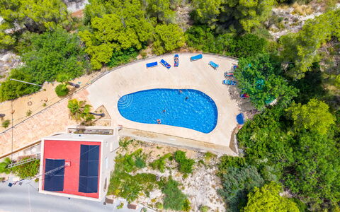 Sol Moraira: Piscine, Photographie Aérienne, Ville Resort