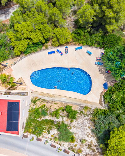 Sol Moraira: Piscine, Photographie Aérienne, Ville Resort