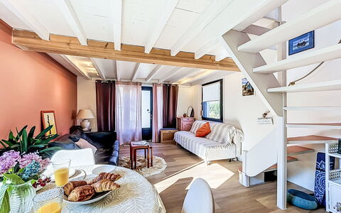 Maison du Port: Appartement, Condominium, Balcon