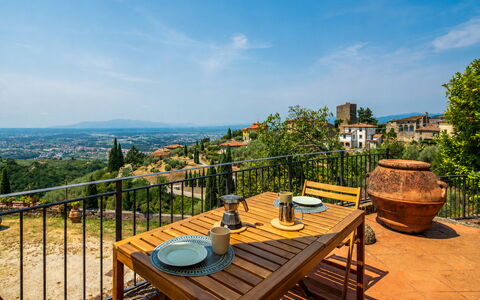 La Casina: Mobilier De Jardin, Chaise, Tableau De Plein Air, Eco Hôtel, Cumulus, Balcon