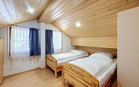 Haus Wasserfall: Bois, Domicile, Chambre, Chalet, Lit, Plafond, Cadre De Lit, Literie, Dur, Tache De Bois