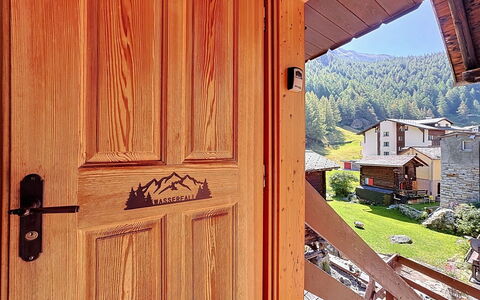 Haus Wasserfall: Bois, Porte, Tache De Bois, Dur, Accueil Porte, Planche, Contre-Plaqué, Vernis, Poignée De Porte, Lumber