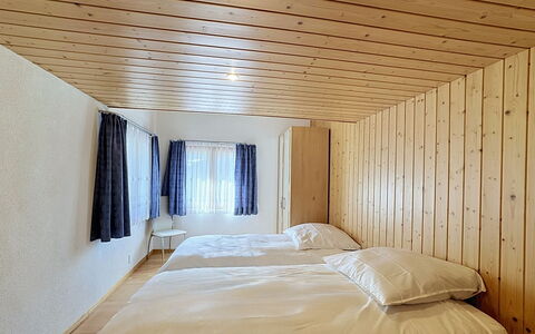 Haus Wasserfall: Mur, Bois, Sol, Sol, Plafond, Design Intérieur, Chambre, Lit, Drap De Lit, Pièce