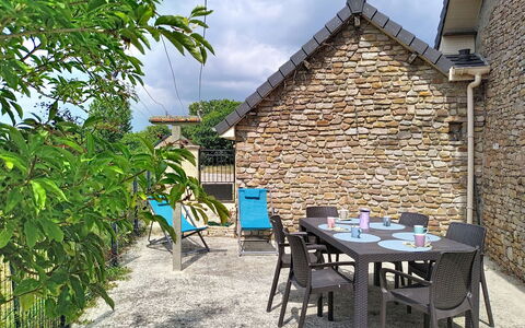 Maison en Pierre: Bleu, Piscine, Composite, Ombre, Recours, Biens, Hacienda, Villa, Centre De Loisirs
