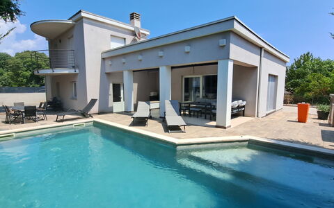 A.e.m: Bleu, Piscine, Composite, Ombre, Recours, Biens, Hacienda, Villa, Centre De Loisirs
