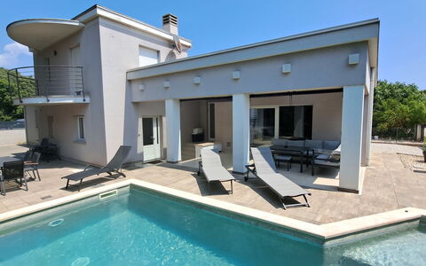 A.e.m: Bleu, Piscine, Composite, Ombre, Recours, Biens, Hacienda, Villa, Centre De Loisirs