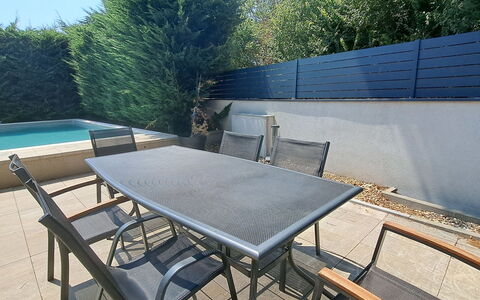 A.e.m: Bleu, Piscine, Composite, Ombre, Recours, Biens, Hacienda, Villa, Centre De Loisirs