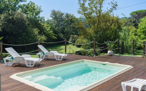 Casa Lulù: Piscine, Mobilier De Jardin, Loisir, Composite, Recours, Jardin, Plate-Forme, Ombre, Parapluie