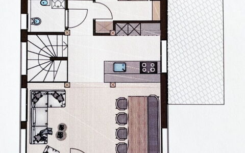 02 Nth030 Sup Chalet mit Sauna und Hot Tub 2 Etage: Appartement, Parquet, Salon