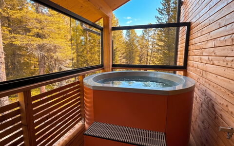 02 Nth054 18E Sup Chalet mit Sauna und Hot Tub 2 e: Bâtiment, Maison, Fenêtre, Domicile, Toit, Zone Résidentielle, Arbuste, Chalet, Lot Terre