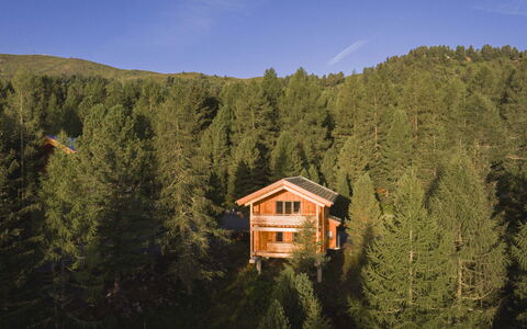 02 Nth056 18G Sup Chalet mit Sauna und Hot Tub 2 e: Maison, Arbuste, Domicile, Zone Résidentielle, Biens, Chalet, Hacienda, Cour, Ombre, Pelouse