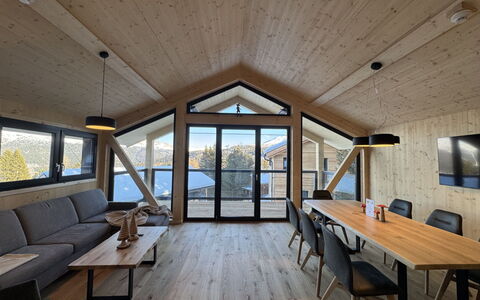 02 Nth053 18D Sup Chalet mit Sauna und Hot Tub 2 e: Maison, Arbuste, Domicile, Zone Résidentielle, Biens, Chalet, Hacienda, Cour, Ombre, Pelouse