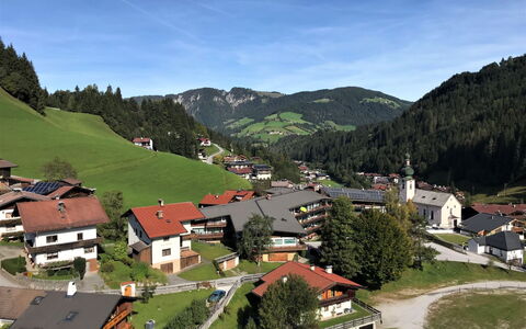 Auffach 602: Arbre, Maison, Colline, Montagnes, Zone Résidentielle, Paysage, Zone Rurale, Station De Montagne, Village, Domicile