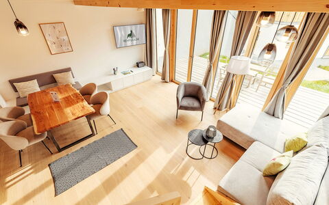 Niederwölz 602: Design Intérieur, Meubles, Sol, Sol, Bois, Parquet, Pièce, Plafond, Salon, Éclairage