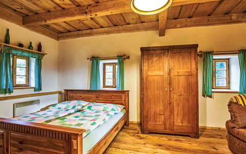 U Kazíků: Bois, Design Intérieur, Chambre, Meubles, Lit, Domicile, Plafond, Tache De Bois, Dur, Sol