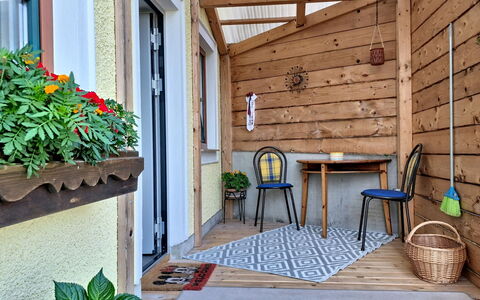 Roiderhof: Bleu, Balcon, Balustrade, Appartement, Clôture, Mer, Recours, Condominium, Piscine, Hôtel