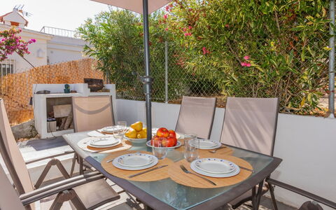 Alondras: Bleu, Balcon, Balustrade, Appartement, Clôture, Mer, Recours, Condominium, Piscine, Hôtel