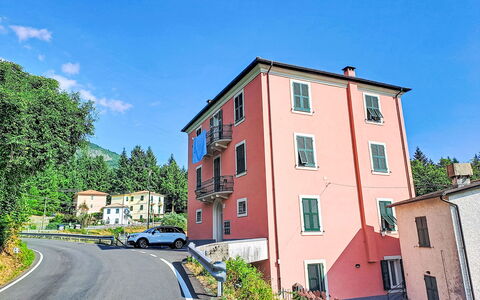 La Casa di Tea: Bleu, Balcon, Balustrade, Appartement, Clôture, Mer, Recours, Condominium, Piscine, Hôtel