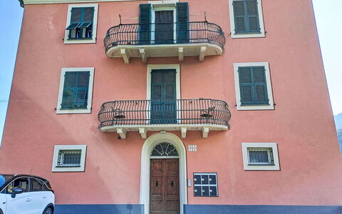 La Casa di Tea: Bleu, Balcon, Balustrade, Appartement, Clôture, Mer, Recours, Condominium, Piscine, Hôtel