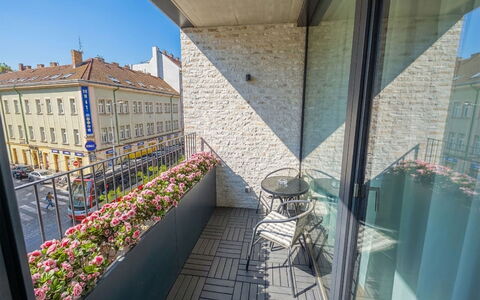 Smichov Kosire Jinonice 1: Appartement, Condominium, Balcon, Daylighting