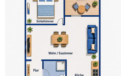 Logement:&nbsp;Wattenmeer 201.1