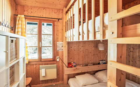 Les Marmottes: Meubles, Design Intérieur, Chambre, Lit, Bois, Lit Superposé, Plafond, Sol, Sol, Pièce