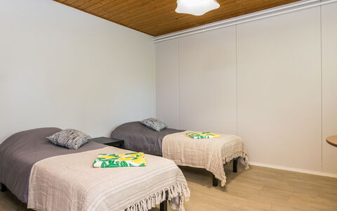 Heinävesi Homes D8: Design Intérieur, Sol, Sol, Mur, Bois, Plafond, Chambre, Meubles, Pièce, Lit