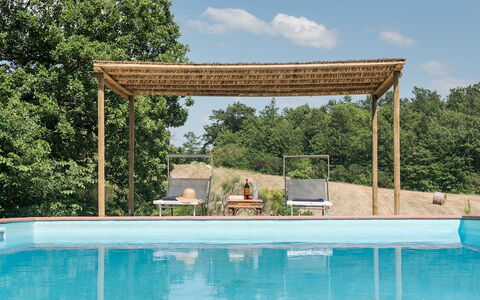 Amantino 8: Bois, Ombre, Loisir, Structure En Plein Air, Pavillon, Mobilier De Jardin, Pergola, Eco Hôtel, Piscine, Dur