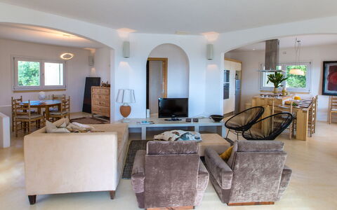 Villa Pajare Francesi 8+2: Meubles, Design Intérieur, Sol, Sol, Canapé, Plafond, Bois, Salon, Pièce, Appartement