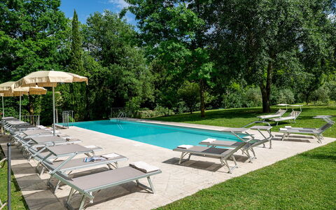 Il Molinaccio 14+2: Piscine, Mobilier De Jardin, Meubles, Balancelle, Recours, Ombre, Jardin, Chaise, Eco Hôtel, Pelouse
