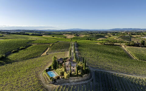 Casale dei 12: Agriculture, Paysage, Lot Terre, Plantation, Plaine, Zone Rurale, Champ, Village, Ferme, Vue Du Ciel