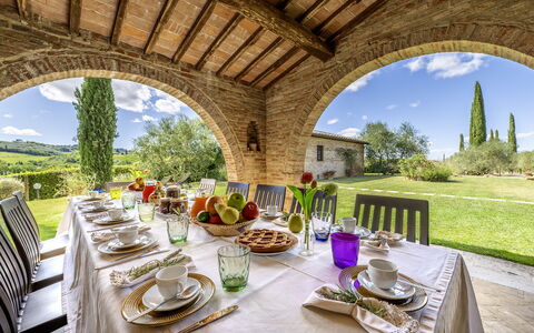 Casale dei 12: Aliments, Ferme, Villa, Hacienda