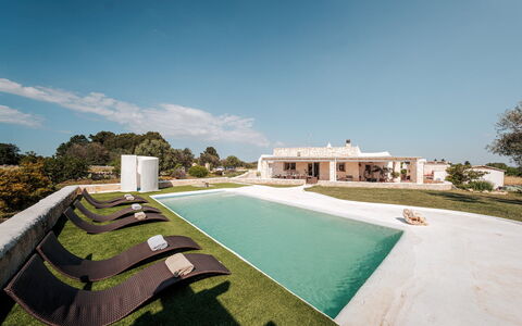 White Stone House 6+1: Biens, Conception, Villa, Manoir, Piscine