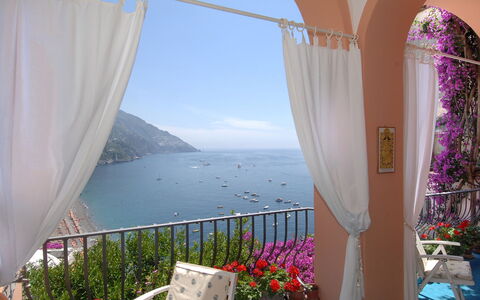 Casa Maria 6+2: Balcon, Pot De Fleur, Côte, Mobilier De Jardin, Chaise, Plante D'Appartement, Baie, Porche, Hacienda, Ville Resort