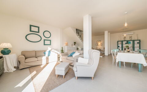 Casa di Eolo 8+2: Meubles, Design Intérieur, Sol, Sol, Canapé, Plafond, Salon, Pièce, Table, Chaise
