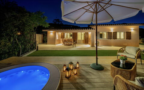 Villa Gea 8: Piscine, Meubles, Mobilier De Jardin, Recours, Chaise, Eco Hôtel, Biens, Patio, Plate-Forme, Ombre