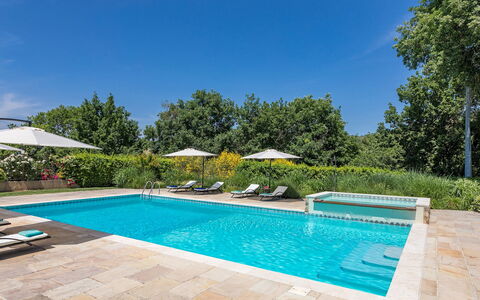 Casal Parro 6: Piscine, Bleu, Mobilier De Jardin, Recours, Meubles, Chaise, Balancelle, Composite, Loisir, Eco Hôtel
