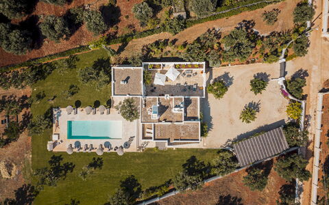 La Torre di Monsignore 12: Piscine, Biens, Photographie Aérienne, Aménagement Paysager, Conception, Vue Du Ciel, Villa, Recours, Manoir, Eco Hôtel