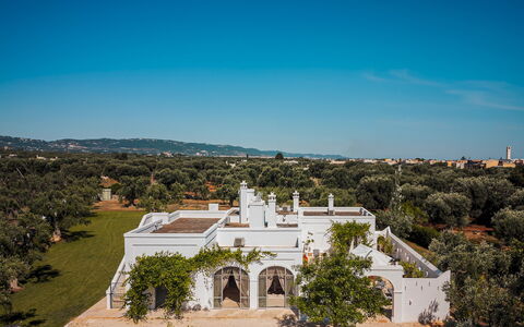 La Torre di Monsignore 12: Architecture, Paysage, Biens, Hacienda, Manoir, Aménagement Paysager, Villa, Allée, Maison Historique, Arcade