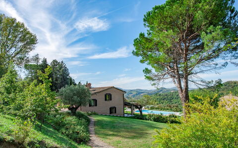 Villa Il Baiocco 8: Paysage Naturel, Paysage, Zone Rurale, Vallée, Réservoir, Tarn, Étang
