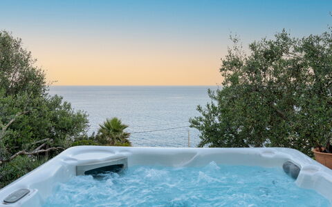 Villa Soleluna 7+1: Mer, Luminaire Plomberie, Océan, Recours, Côte, Jacuzzi, Tropiques, Eco Hôtel, Piscine