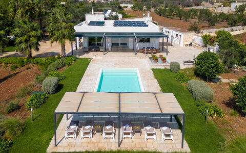 Villa i Chiani 8: Piscine, Recours, Zone Résidentielle, Biens, Eco Hôtel, Aménagement Paysager, Villa, Ombre, Hacienda, Conception