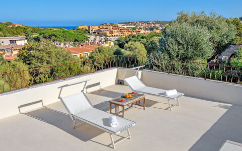 Villa la Marina 5+1: Mobilier De Jardin, Meubles, Chaise, Ombre, Jardin, Balcon, Eco Hôtel, Piscine, Aménagement Paysager, Cour