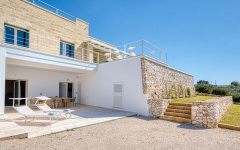 Villa Porta Azzurra 6+2: Domicile, Composite, Biens, Villa, Balcon, Manoir