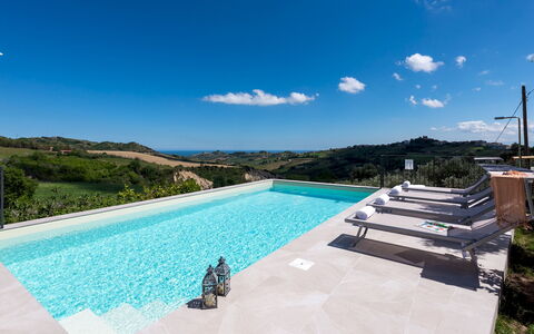 Dimora Campo delle Mura 4+2: Piscine, Loisir, Recours, Eco Hôtel, Aménagement Paysager, Ville Resort, Villa, Caractéristique De L'Eau, Thermes