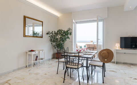 Nova Domus 6: Meubles, Sol, Sol, Design Intérieur, Table, Chaise, Table Cuisine Et Salle A Manger, Mer, Plafond, Pièce