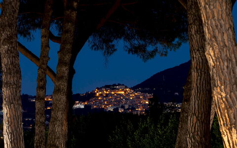 Antico Ceraso 10: La Nature, Colline, Paysage, Nuit, Minuit, Soirée, Crépuscule