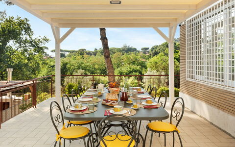 Antico Ceraso 10: Meubles, Chaise, Table, Mobilier De Jardin, Table Cuisine Et Salle A Manger, Tableau De Plein Air, Ombre, Porche, Structure En Plein Air, Jardin